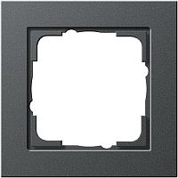 Рамка универсальная Gira E2 1-м. антрацит картинка